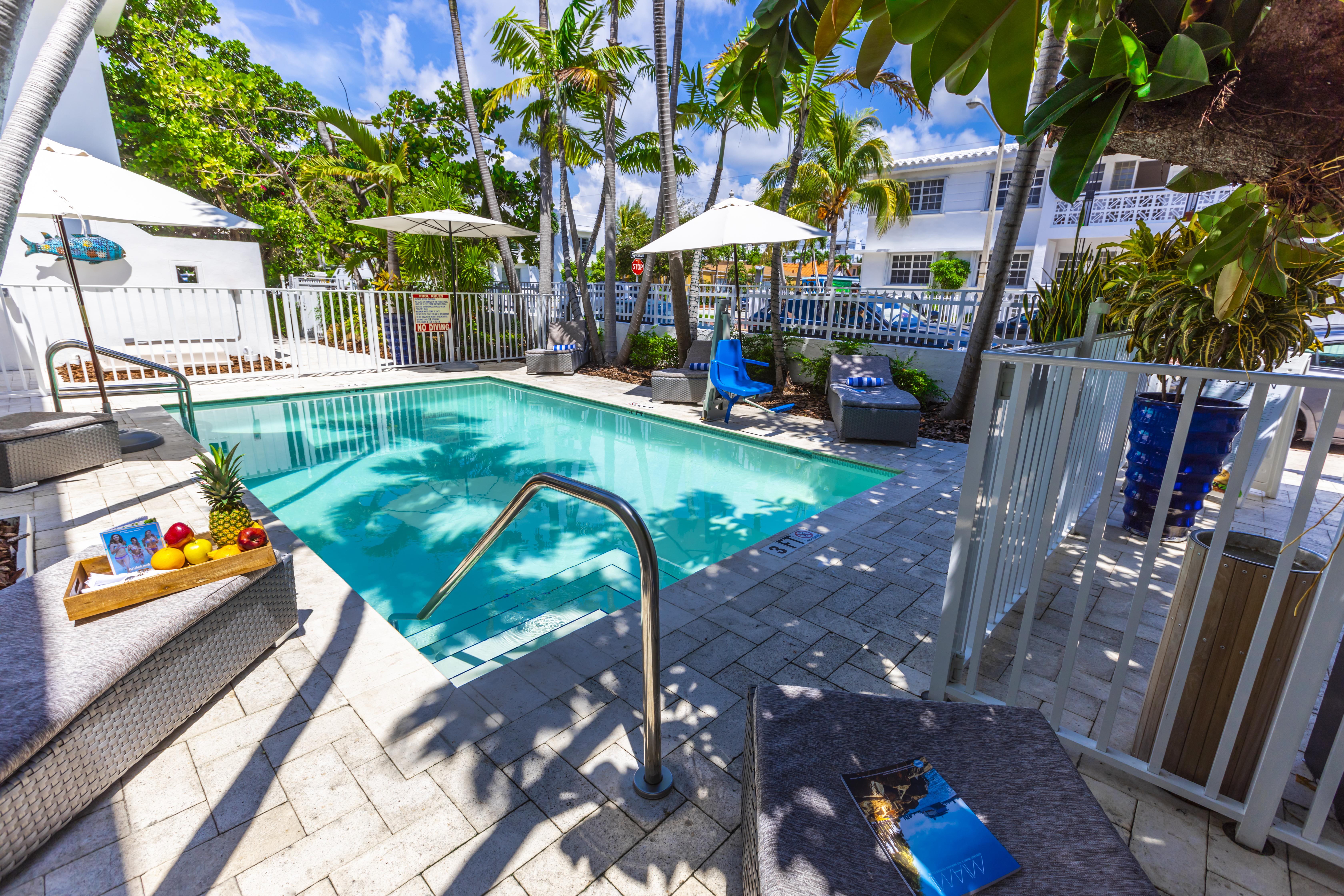 海边全套房酒店式公寓 迈阿密海滩 外观 照片